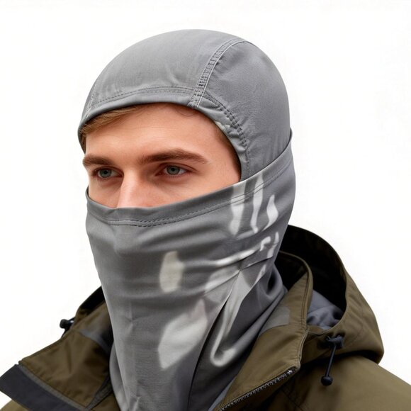 Temperature Sensitive Balaclava Ski Mask Windproof Fleece Unisex Fit Winter main image 6
